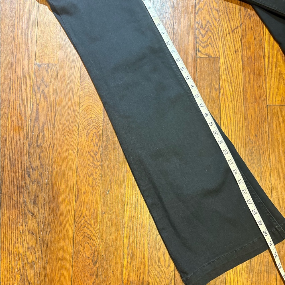 Old Navy Women’s Black Extra High Rise 360 Stretch Trouser Flare Jeans Size 6 - Picture 8 of 14
